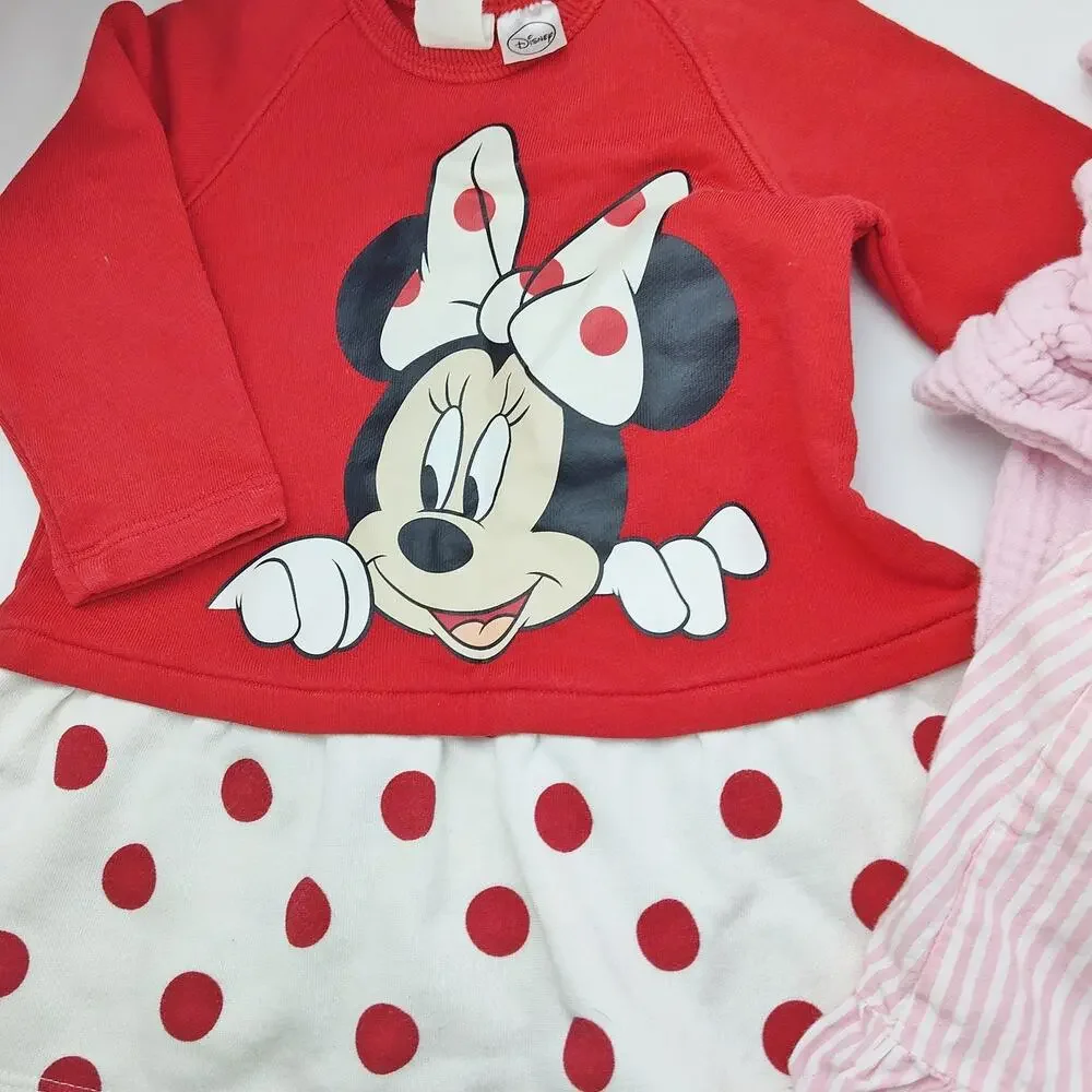 Girls 3-6M Clothing Bundle Disney, Gap & More